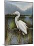 Morning Egret-Kilian-Mounted Art Print