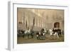 Morning Exercise in the Hofreitschule, Josephsplatz, 1890-Julius von Blaas-Framed Giclee Print