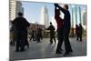 Morning Exercise, People Square, Kunming, Yunnan, China, Asia-Bruno Morandi-Mounted Photographic Print