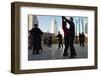 Morning Exercise, People Square, Kunming, Yunnan, China, Asia-Bruno Morandi-Framed Photographic Print