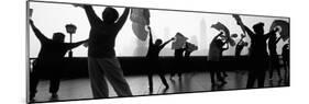 Morning Exercise, the Bund, Shanghai, China-null-Mounted Photographic Print