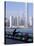 Morning Exercise, Victoria Harbour and Two Ifc Tower, Hong Kong, China-Amanda Hall-Stretched Canvas
