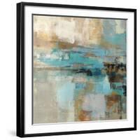 Morning Fjord Square I-Silvia Vassileva-Framed Giclee Print