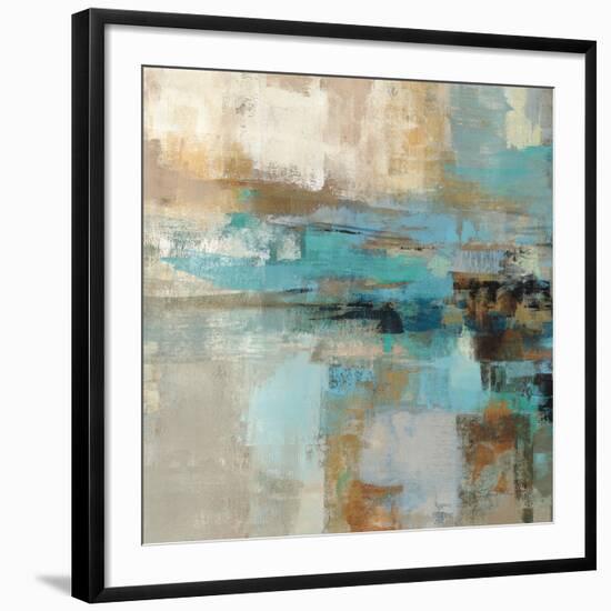 Morning Fjord Square I-Silvia Vassileva-Framed Giclee Print