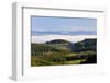 Morning Fog Covers Hood River Valley, Oregon, USA-Craig Tuttle-Framed Photographic Print