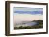 Morning Fog Covers Hood River Valley, Oregon, USA-Craig Tuttle-Framed Photographic Print