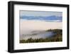 Morning Fog Covers Hood River Valley, Oregon, USA-Craig Tuttle-Framed Photographic Print