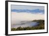 Morning Fog Covers Hood River Valley, Oregon, USA-Craig Tuttle-Framed Photographic Print