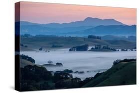 Morning Fog in the Hills of Sonoma County, California-Vincent James-Stretched Canvas
