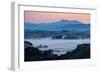 Morning Fog in the Hills of Sonoma County, California-Vincent James-Framed Premium Photographic Print