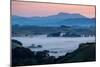 Morning Fog in the Hills of Sonoma County, California-Vincent James-Mounted Premium Photographic Print