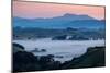 Morning Fog in the Hills of Sonoma County, California-Vincent James-Mounted Photographic Print