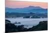 Morning Fog in the Hills of Sonoma County, California-Vincent James-Mounted Photographic Print