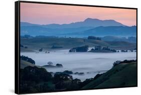 Morning Fog in the Hills of Sonoma County, California-Vincent James-Framed Stretched Canvas