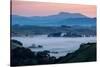 Morning Fog in the Hills of Sonoma County, California-Vincent James-Stretched Canvas