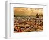 Morning Fog Lifts over Salzburg, Home to Mozart, Salzburg, Austria-Richard Duval-Framed Photographic Print