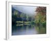 Morning Fog on River, Missouri, USA-Gayle Harper-Framed Photographic Print