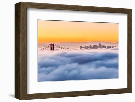 Morning Fog-Dave Gordon-Framed Photographic Print