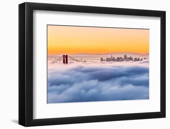 Morning Fog-Dave Gordon-Framed Photographic Print