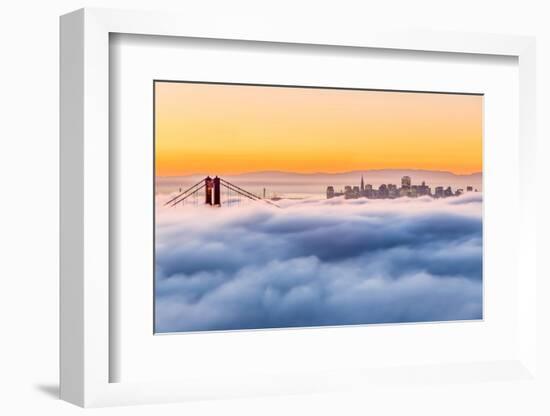 Morning Fog-Dave Gordon-Framed Photographic Print