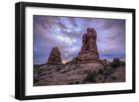 Morning Formations, Outside Moab, Utah-Vincent James-Framed Photographic Print