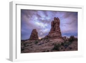 Morning Formations, Outside Moab, Utah-Vincent James-Framed Photographic Print