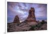 Morning Formations, Outside Moab, Utah-Vincent James-Framed Photographic Print