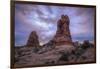 Morning Formations, Outside Moab, Utah-Vincent James-Framed Photographic Print