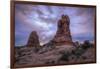 Morning Formations, Outside Moab, Utah-Vincent James-Framed Photographic Print