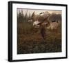 Morning Geese-Steve Hunziker-Framed Art Print