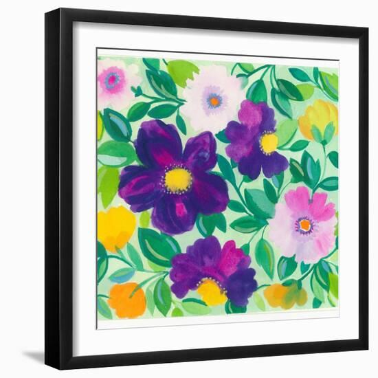 Morning Glories-Kim Parker-Framed Giclee Print