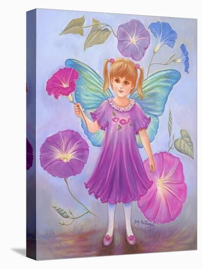 Morning Glory Fairy-Judy Mastrangelo-Stretched Canvas