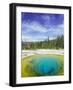 Morning Glory Pool, Old Faithful Geyser, Yellowstone National Park, Wyoming, USA-Pete Cairns-Framed Photographic Print