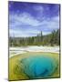 Morning Glory Pool, Old Faithful Geyser, Yellowstone National Park, Wyoming, USA-Pete Cairns-Mounted Photographic Print