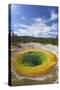 Morning Glory Pool, Upper Geyser Basin, Yellowstone Nat'l Park, UNESCO Site, Wyoming, USA-Peter Barritt-Stretched Canvas