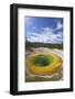 Morning Glory Pool, Upper Geyser Basin, Yellowstone Nat'l Park, UNESCO Site, Wyoming, USA-Peter Barritt-Framed Premium Photographic Print