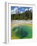 Morning Glory Pool, Upper Geyser Basin, Yellowstone National Park, Wyoming, USA-Neale Clarke-Framed Photographic Print