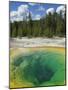 Morning Glory Pool, Upper Geyser Basin, Yellowstone National Park, Wyoming, USA-Neale Clarke-Mounted Photographic Print