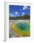 Morning Glory Pool, Upper Geyser Basin, Yellowstone National Park, Wyoming, USA-Neale Clarke-Framed Photographic Print