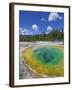 Morning Glory Pool, Upper Geyser Basin, Yellowstone National Park, Wyoming, USA-Neale Clarke-Framed Photographic Print