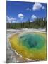 Morning Glory Pool, Upper Geyser Basin, Yellowstone National Park, Wyoming, USA-Neale Clarke-Mounted Photographic Print