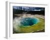 Morning Glory Pool, Yellowstone National Park, Wyoming, USA-Carol Polich-Framed Photographic Print