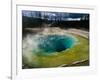 Morning Glory Pool, Yellowstone National Park, Wyoming, USA-Carol Polich-Framed Photographic Print