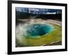 Morning Glory Pool, Yellowstone National Park, Wyoming, USA-Carol Polich-Framed Photographic Print