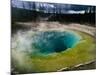 Morning Glory Pool, Yellowstone National Park, Wyoming, USA-Carol Polich-Mounted Photographic Print