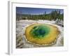 Morning Glory Pool, Yellowstone National Park, Wyoming, USA-Michele Falzone-Framed Photographic Print