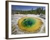 Morning Glory Pool, Yellowstone National Park, Wyoming, USA-Michele Falzone-Framed Photographic Print