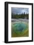 Morning Glory Pool, Yellowstone National Park.-Alan Majchrowicz-Framed Photographic Print