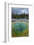 Morning Glory Pool, Yellowstone National Park.-Alan Majchrowicz-Framed Photographic Print