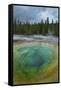 Morning Glory Pool, Yellowstone National Park.-Alan Majchrowicz-Framed Stretched Canvas